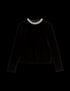 Marks & Spencer "Velvet Embellished Regular Fit Top"